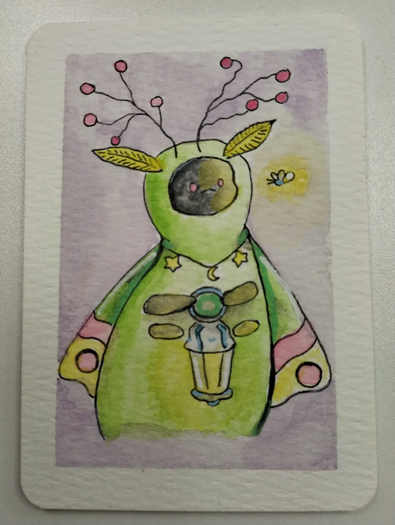 A Shared Light aceo art card