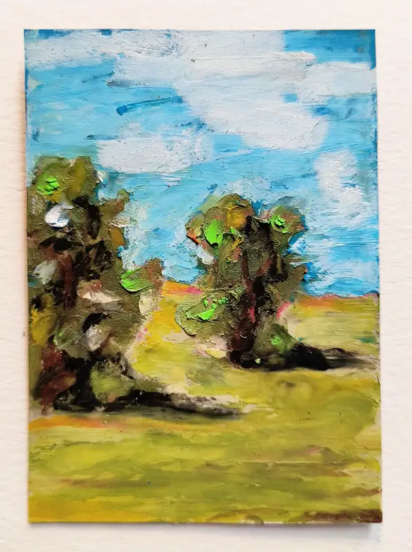 Fairgrounds pt2 aceo art card