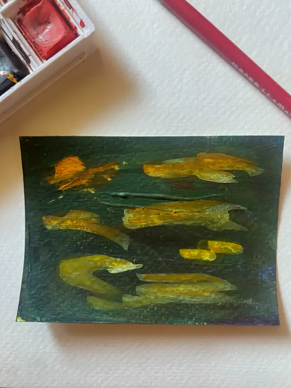 Abstract No. 1 aceo art card