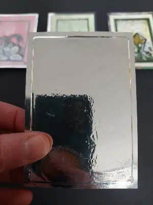 The Log of the Quandrants - Large Botanical Life: Blue aceo art card thumbnail 2