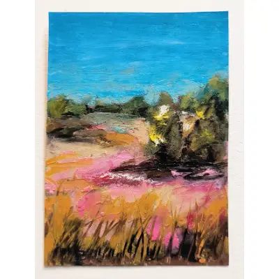 Forest Grove pt 3 aceo art card thumbnail 1