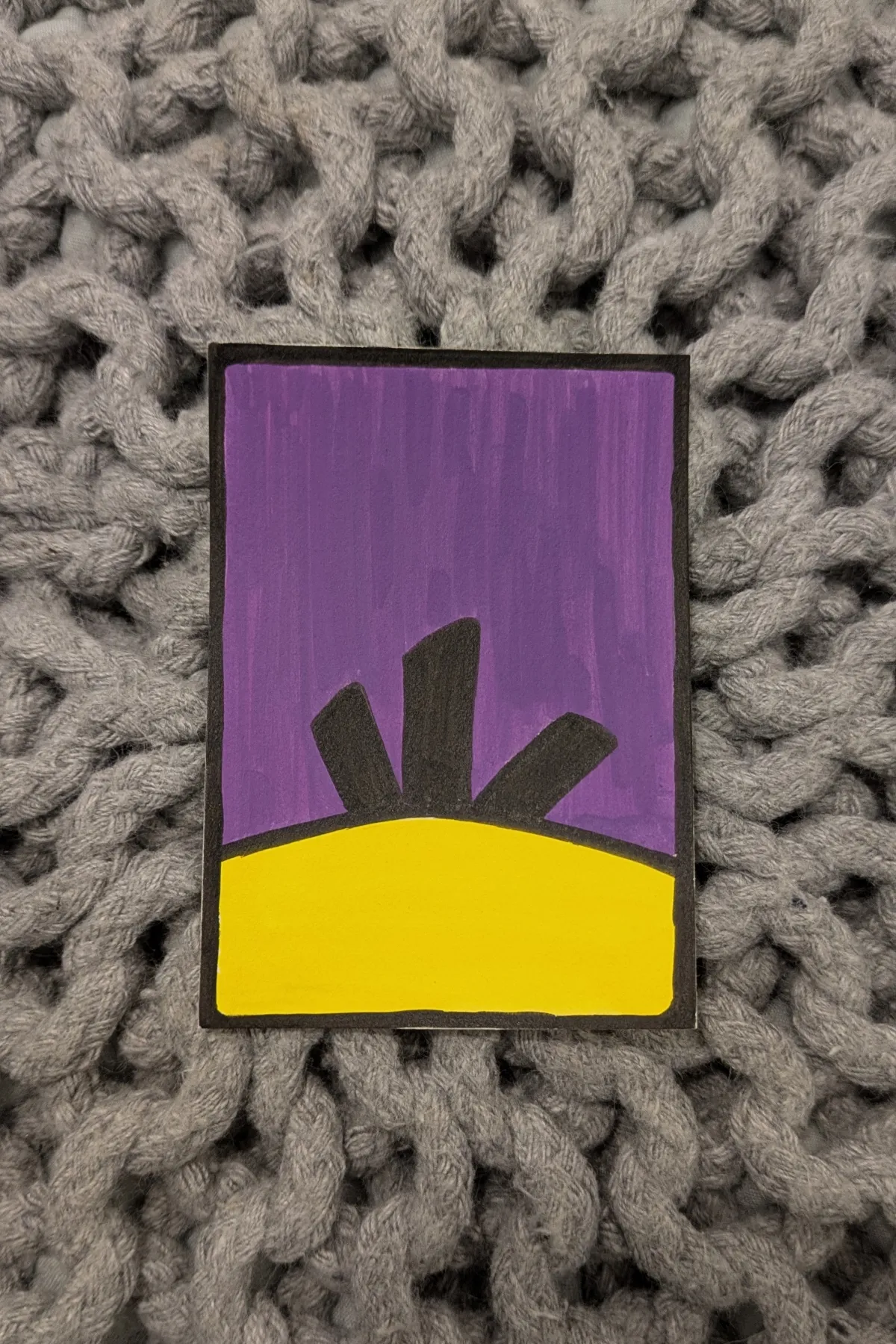 Psyduck aceo art card