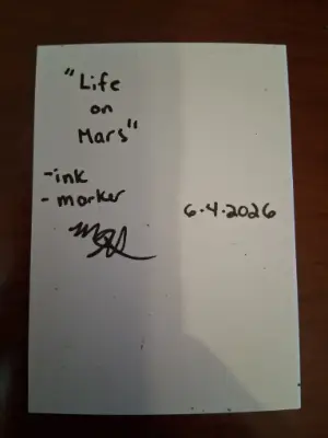 Life on Mars - Princess Mars, Sailor Mars of Sailor Moon Fanart aceo art card thumbnail 5