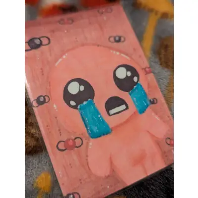 "Those Darn Basement Flies" Squimp's Fav - 4/10 aceo art card thumbnail 2