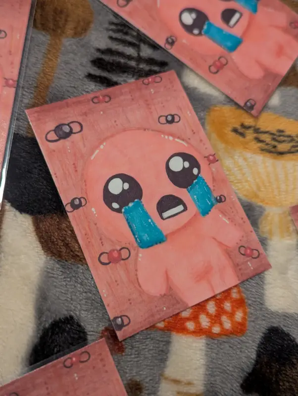 "Those Darn Basement Flies" Squimp's Fav - 4/10 aceo art card