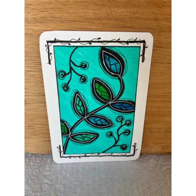 Mosaic Vine aceo art card thumbnail 2