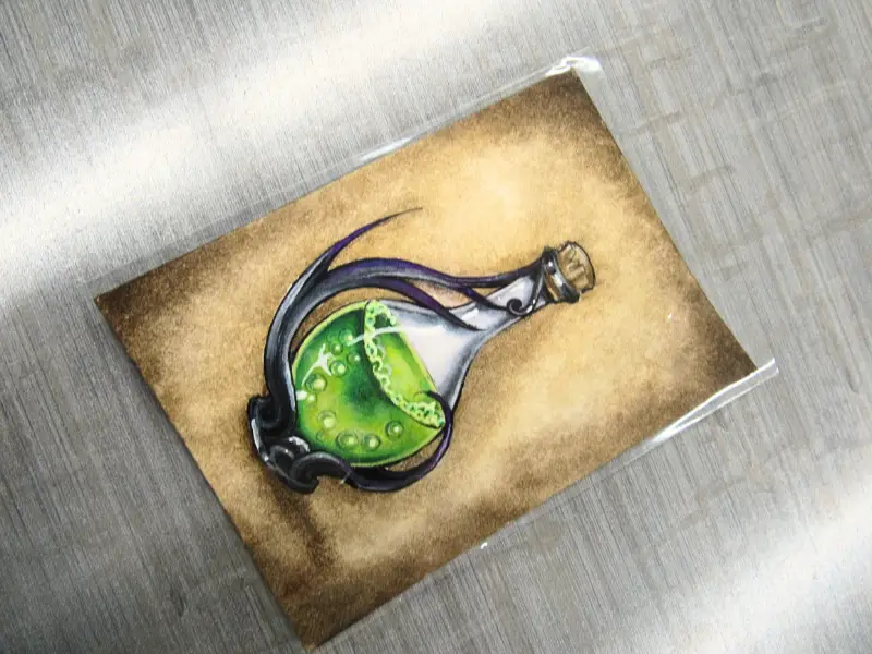 Toxic Draught aceo art card