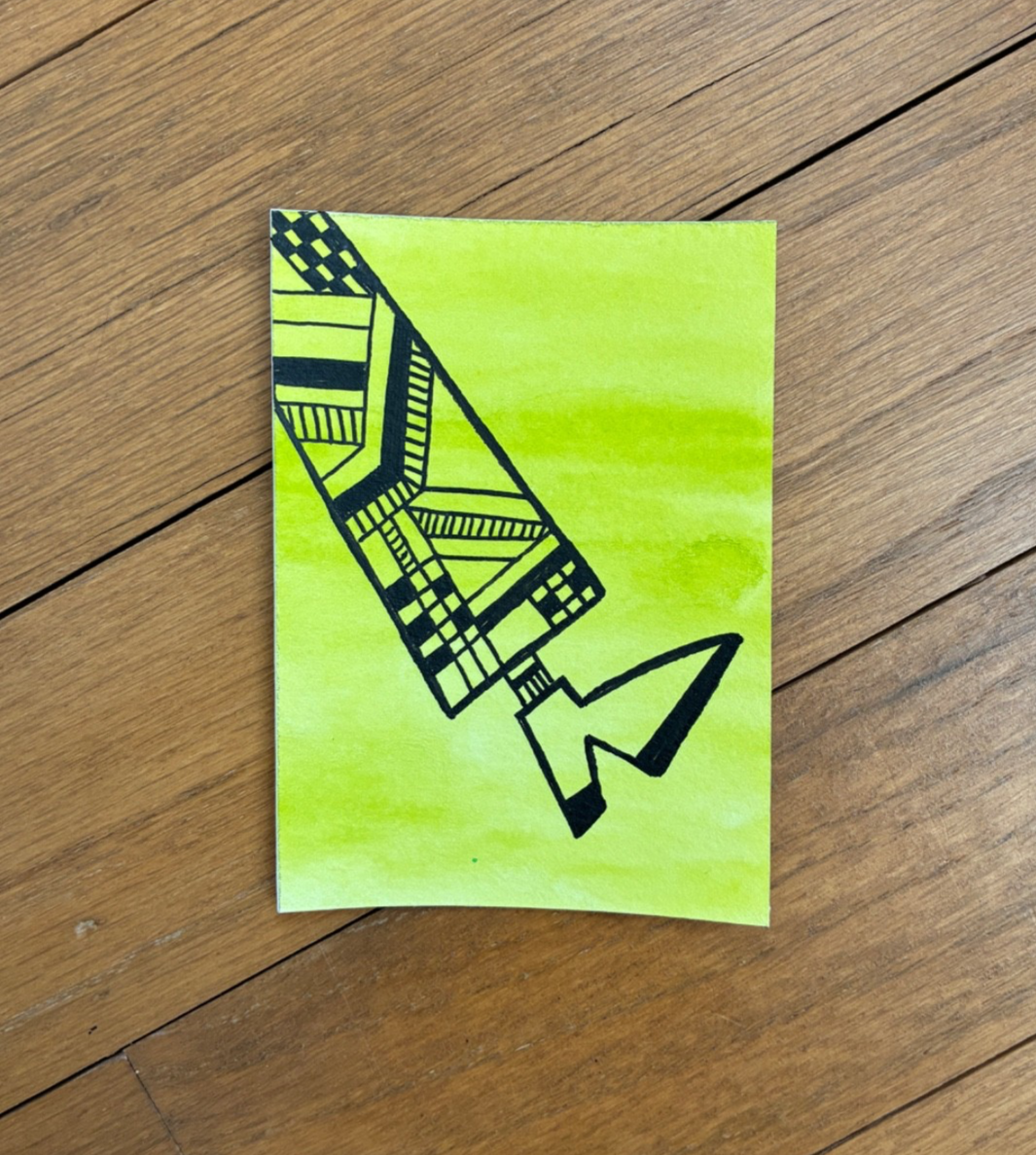 Fresh Step aceo art card