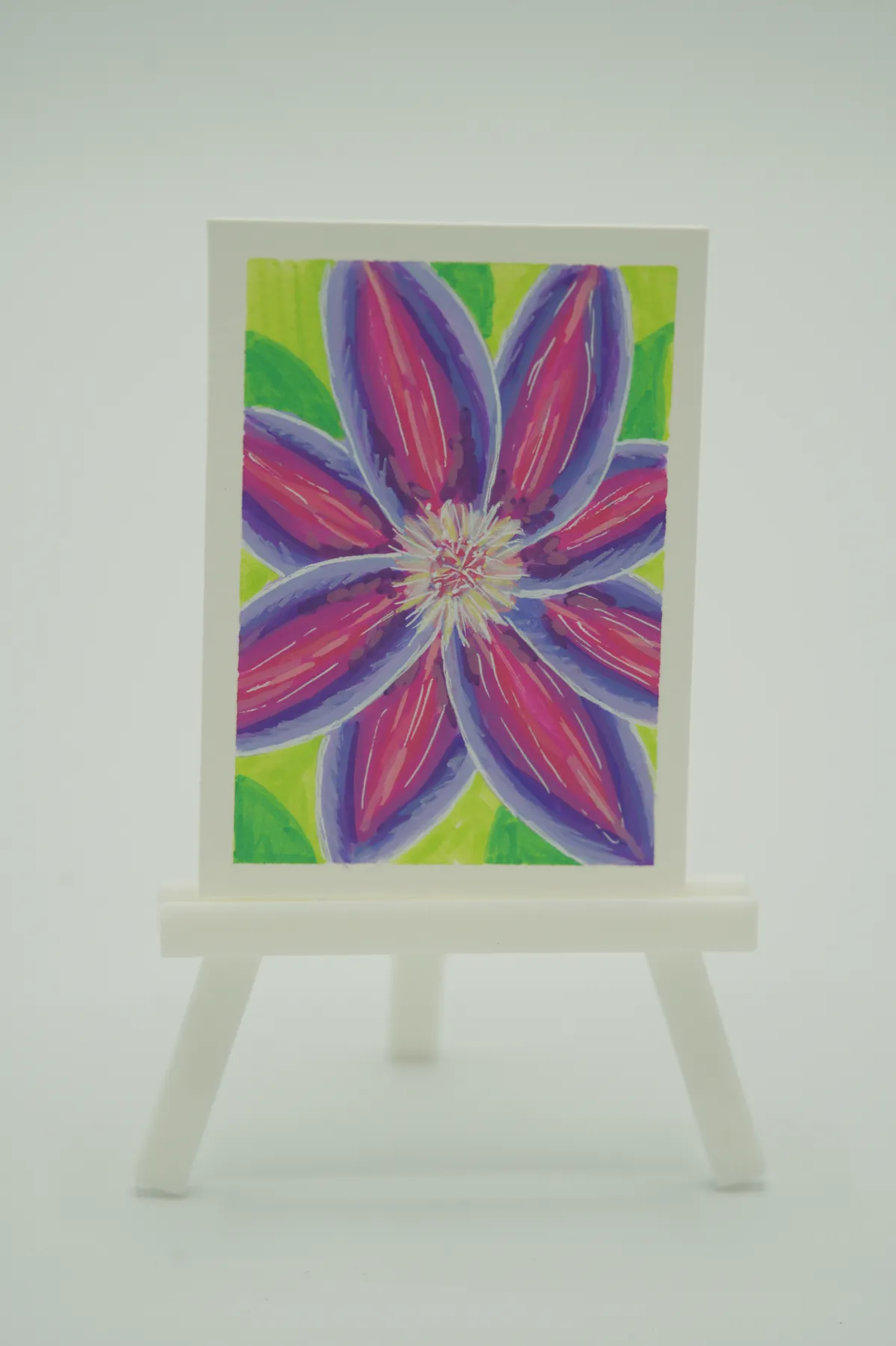 Clematus aceo art card