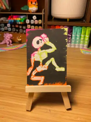 Void Echo aceo art card thumbnail 2