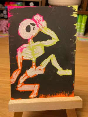 Void Echo aceo art card thumbnail 1