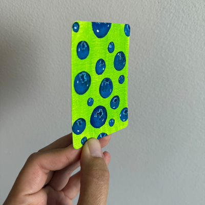 Original Berry ACEO | Summer Berries #1/3 aceo art card thumbnail 2