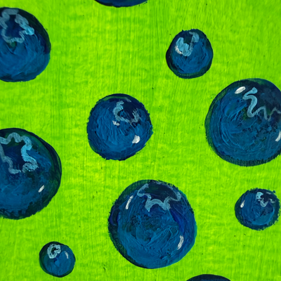 Original Berry ACEO | Summer Berries #1/3 aceo art card thumbnail 3