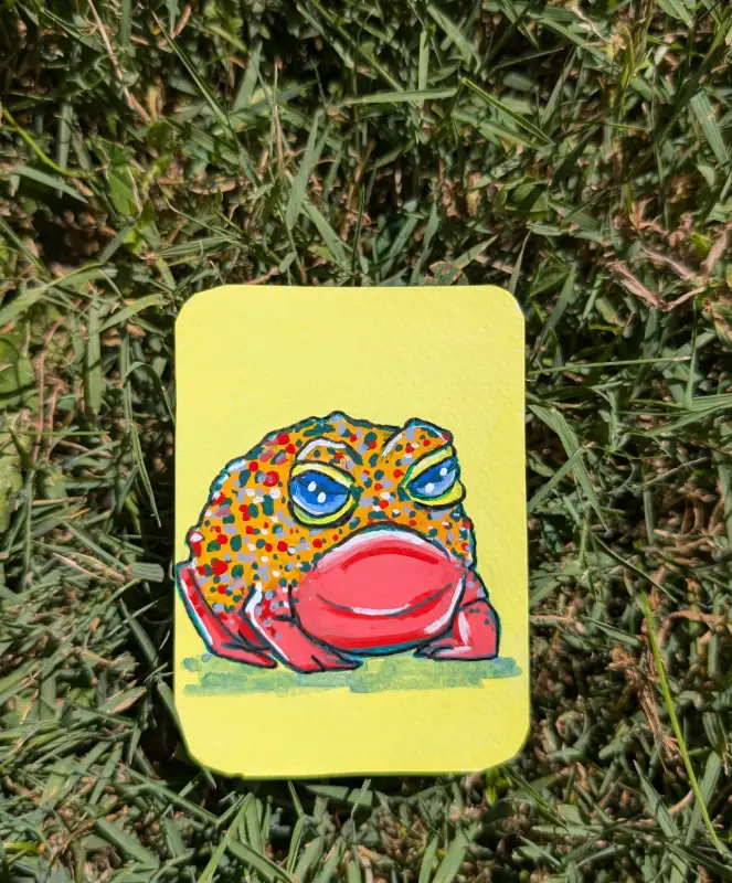 Harold aceo art card