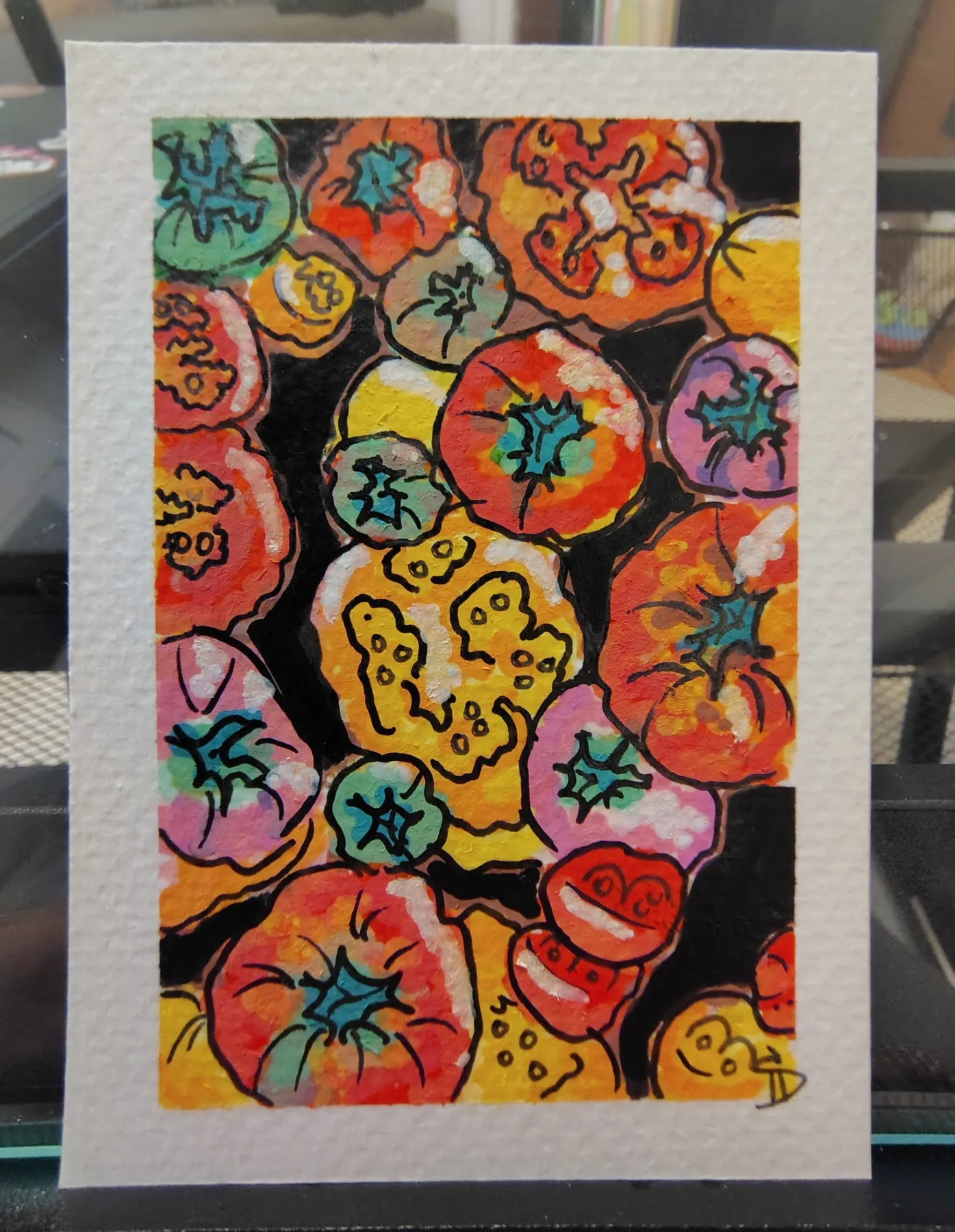 "Maters" aceo art card