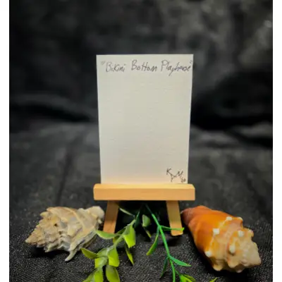 Bikini Bottom Playhouse aceo art card thumbnail 2