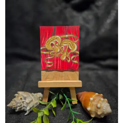 Bikini Bottom Playhouse aceo art card thumbnail 1