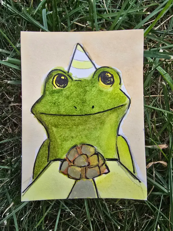A gift to you aceo art card