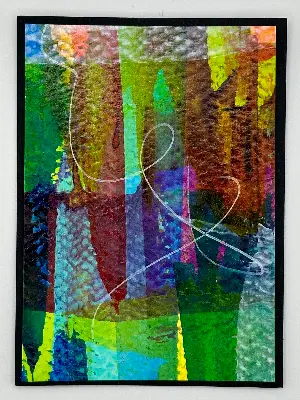 Fragments F-02 aceo art card thumbnail 1
