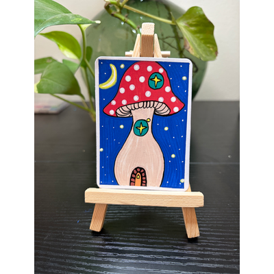 Twilight House aceo art card thumbnail 2