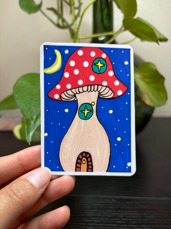 Twilight House aceo art card