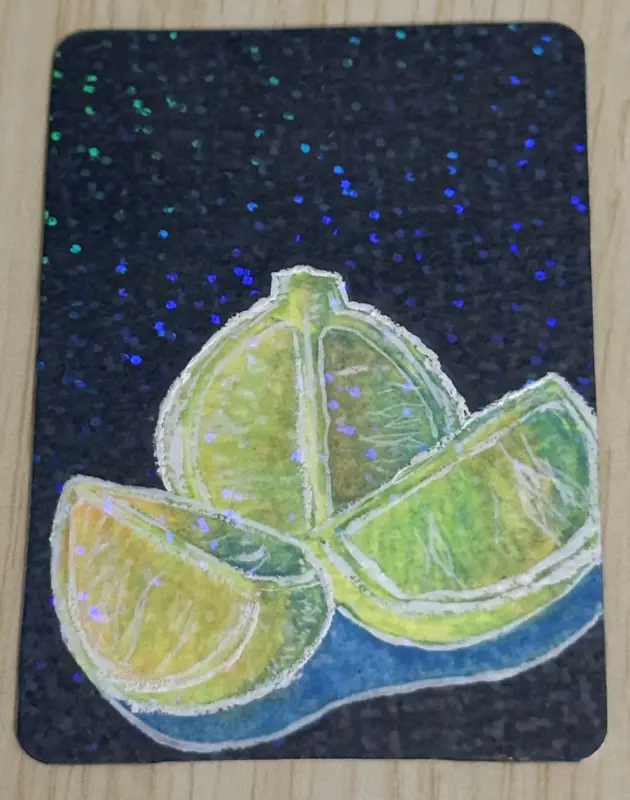 Vitamin-Glow aceo art card