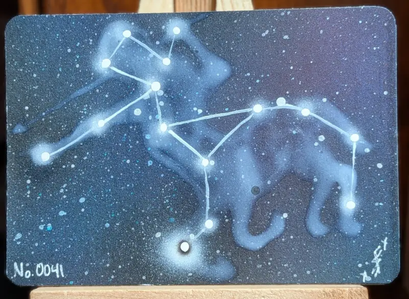 Centaurus aceo art card