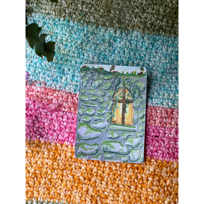 Runaway Monarch aceo art card thumbnail 2