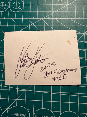 Batik Daydreams #10 aceo art card thumbnail 2