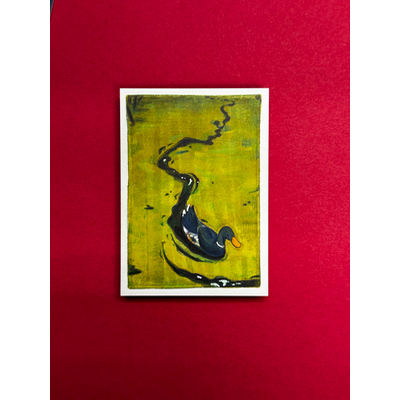Mossy Trails aceo art card thumbnail 3
