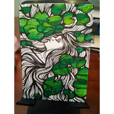 Ophelia-Like aceo art card thumbnail 3