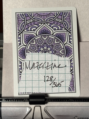 Floral Quote Card #128 by Mazerzine John Green aceo art card thumbnail 4