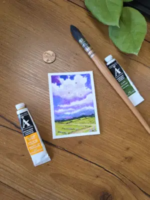 Dream Land aceo art card thumbnail 3
