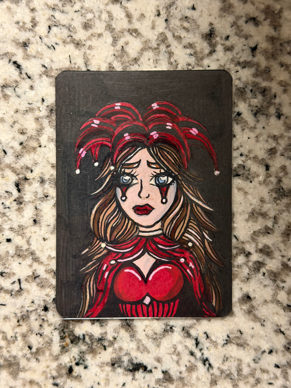 Life of the party aceo art card