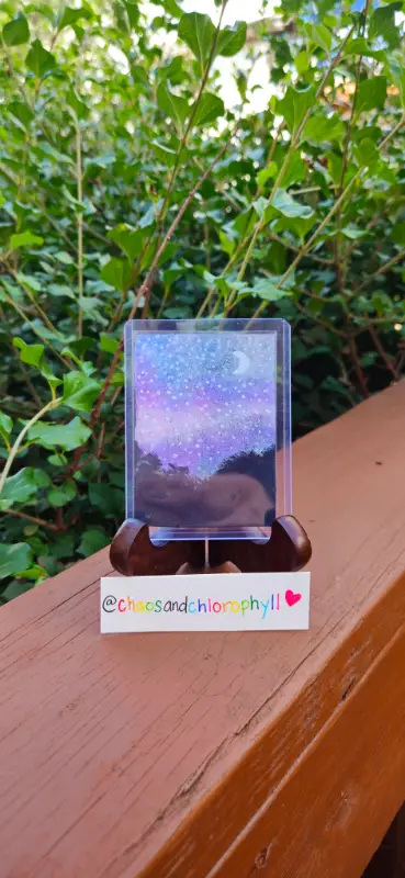 Silent Night aceo art card