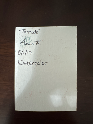 Tomato aceo art card thumbnail 2