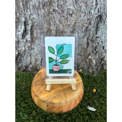 House Plant I: Series I aceo art card thumbnail 1