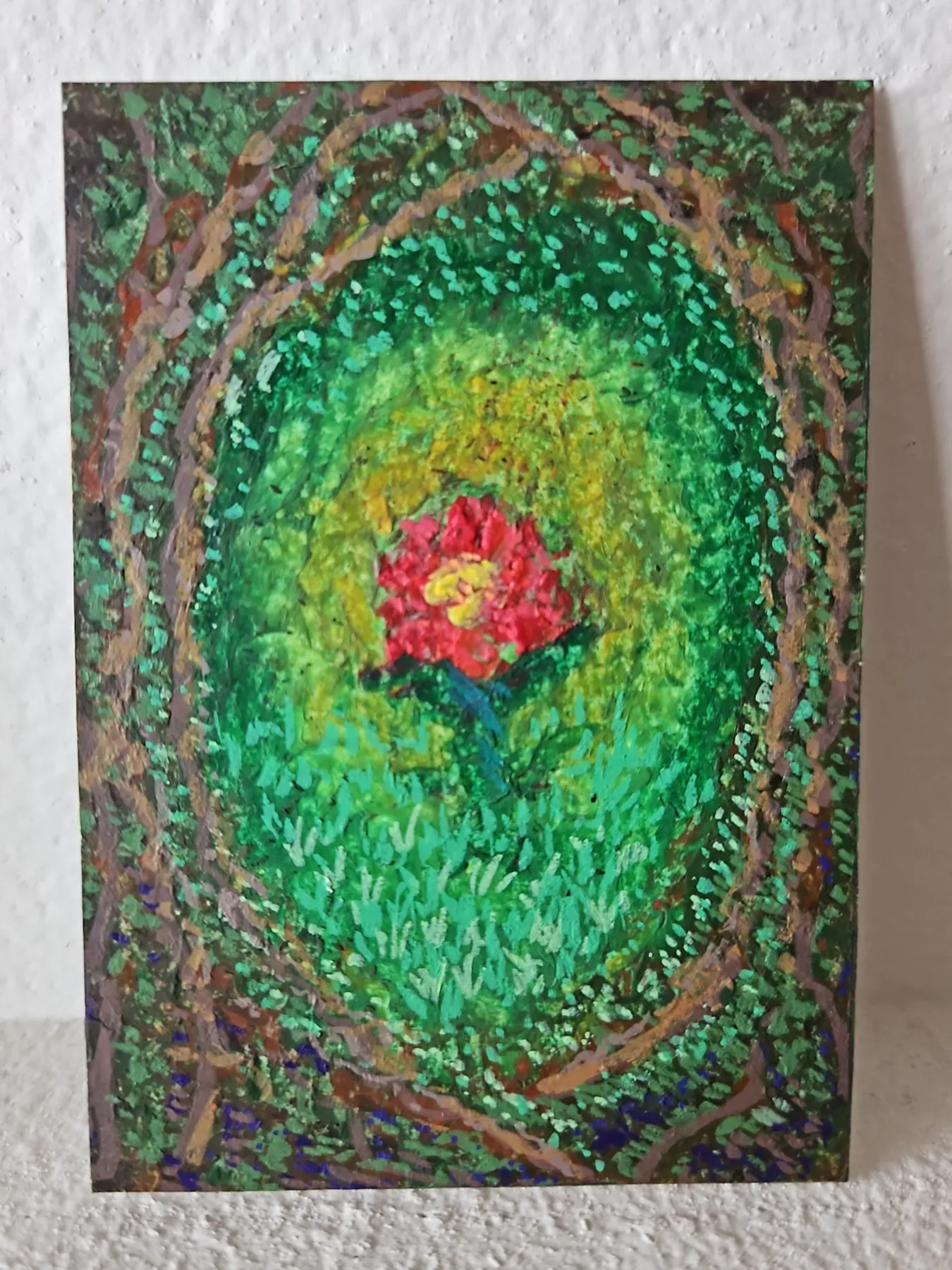 Rare Bloom aceo art card