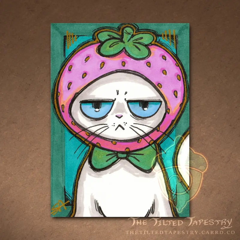Fashun (Cats Cats Cats 2 Collection) aceo art card