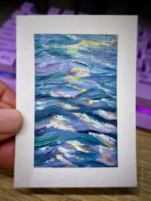 Saltlight aceo art card thumbnail 1