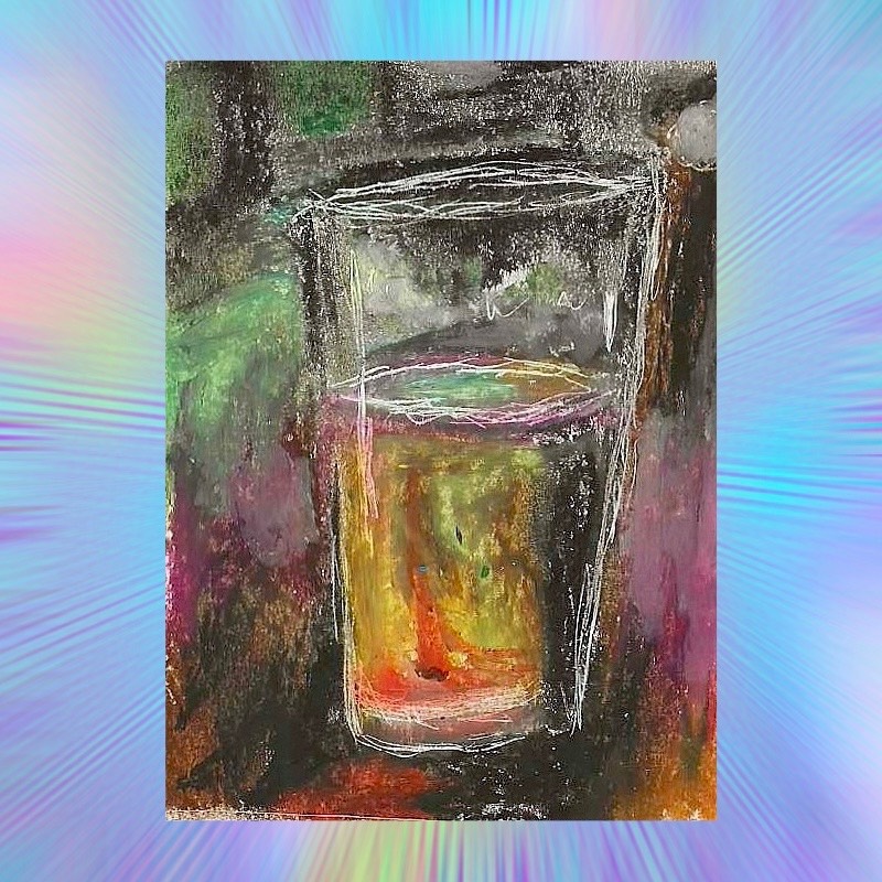 Bar Tab # 1 aceo art card