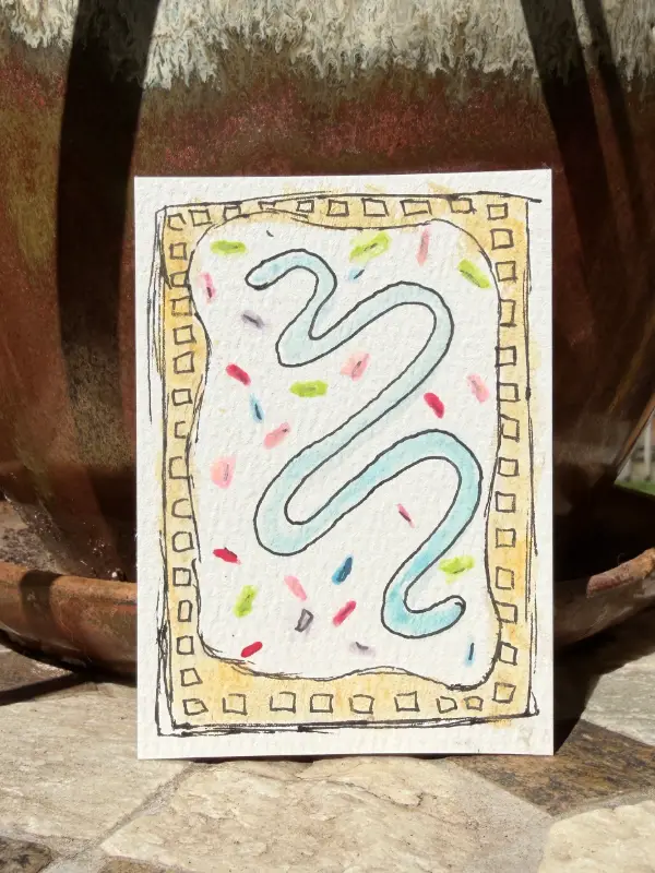 Toasted Sprinkles aceo art card