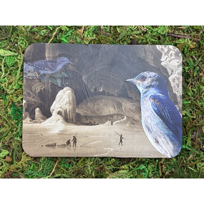 Cave of the Birds - ACEO #7 aceo art card thumbnail 1