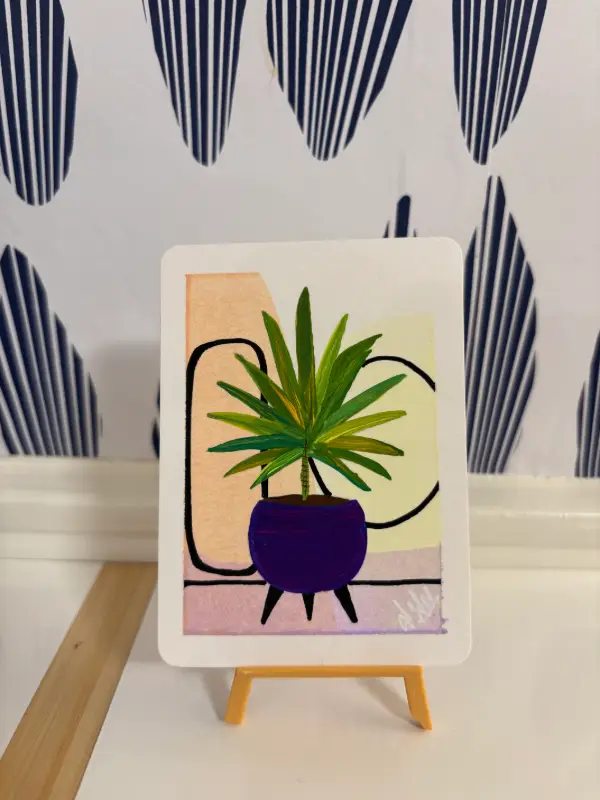 Dracaena: Series IV aceo art card