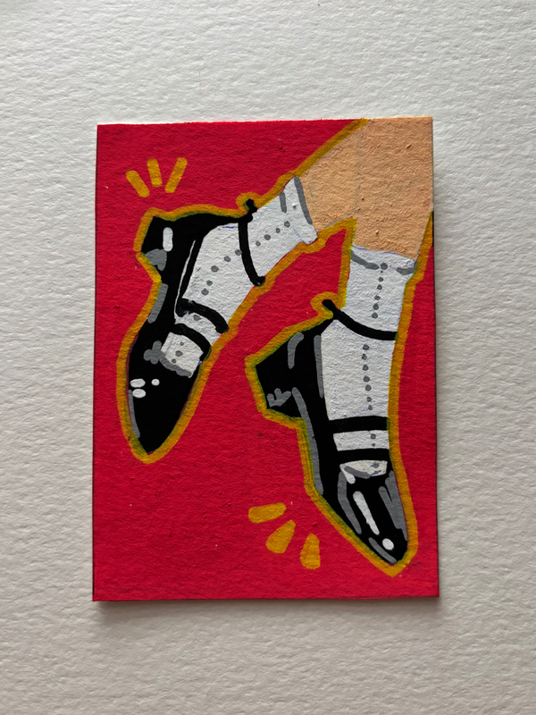 Don’t Scuff ‘Em aceo art card