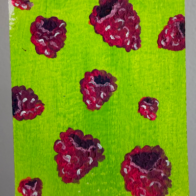 Original Berry ACEO | Summer Berries #2/3 aceo art card thumbnail 3
