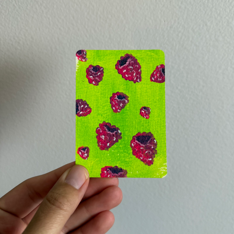 Original Berry ACEO | Summer Berries #2/3 aceo art card