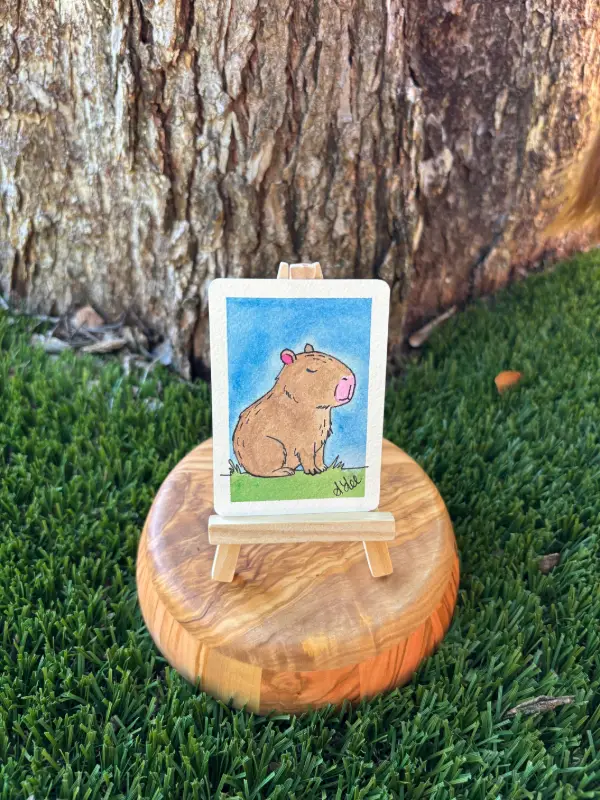 Cassidy the Caby aceo art card