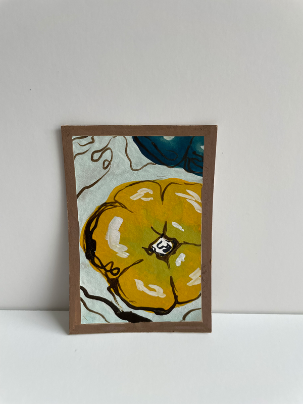 Flat Gourd aceo art card