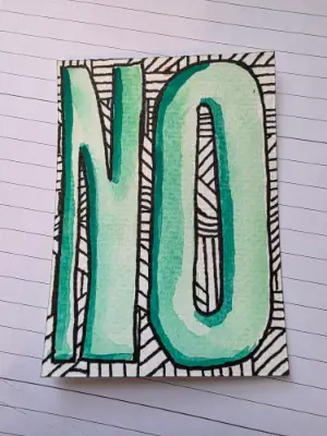 No v. On aceo art card thumbnail 2